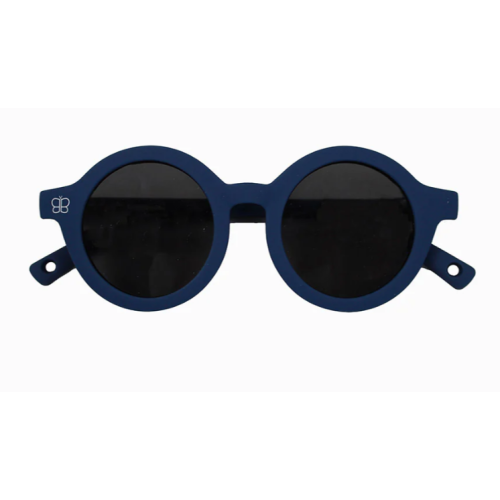 bblüv - Sölar mini - Lunettes de soleil pour bébé à sangles élastiques - Bleu Marine